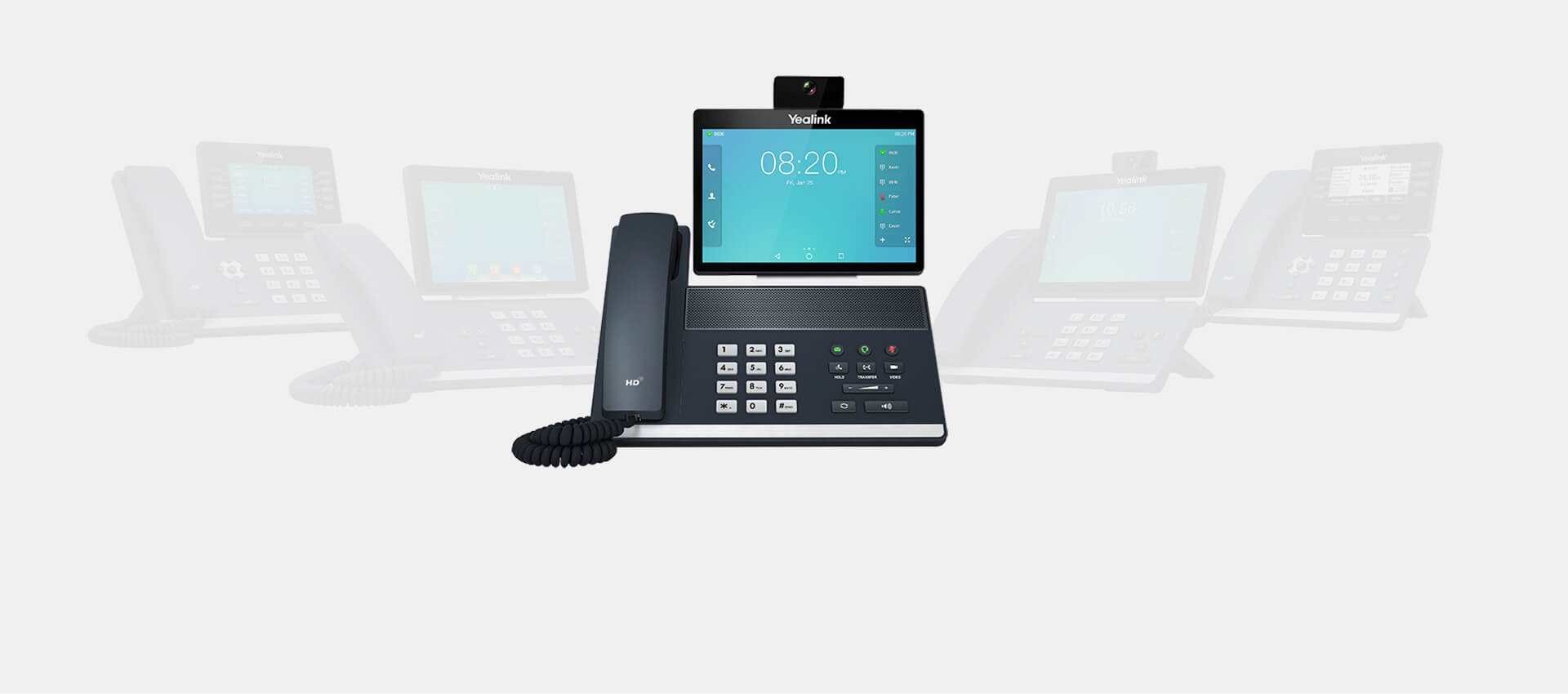 Yealink SIP-T58 IP phone with Camera